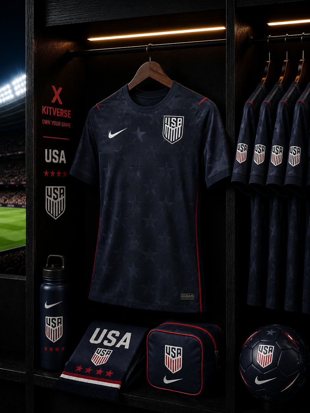 USA 2026 Midnight Stars Black Edition Jersey