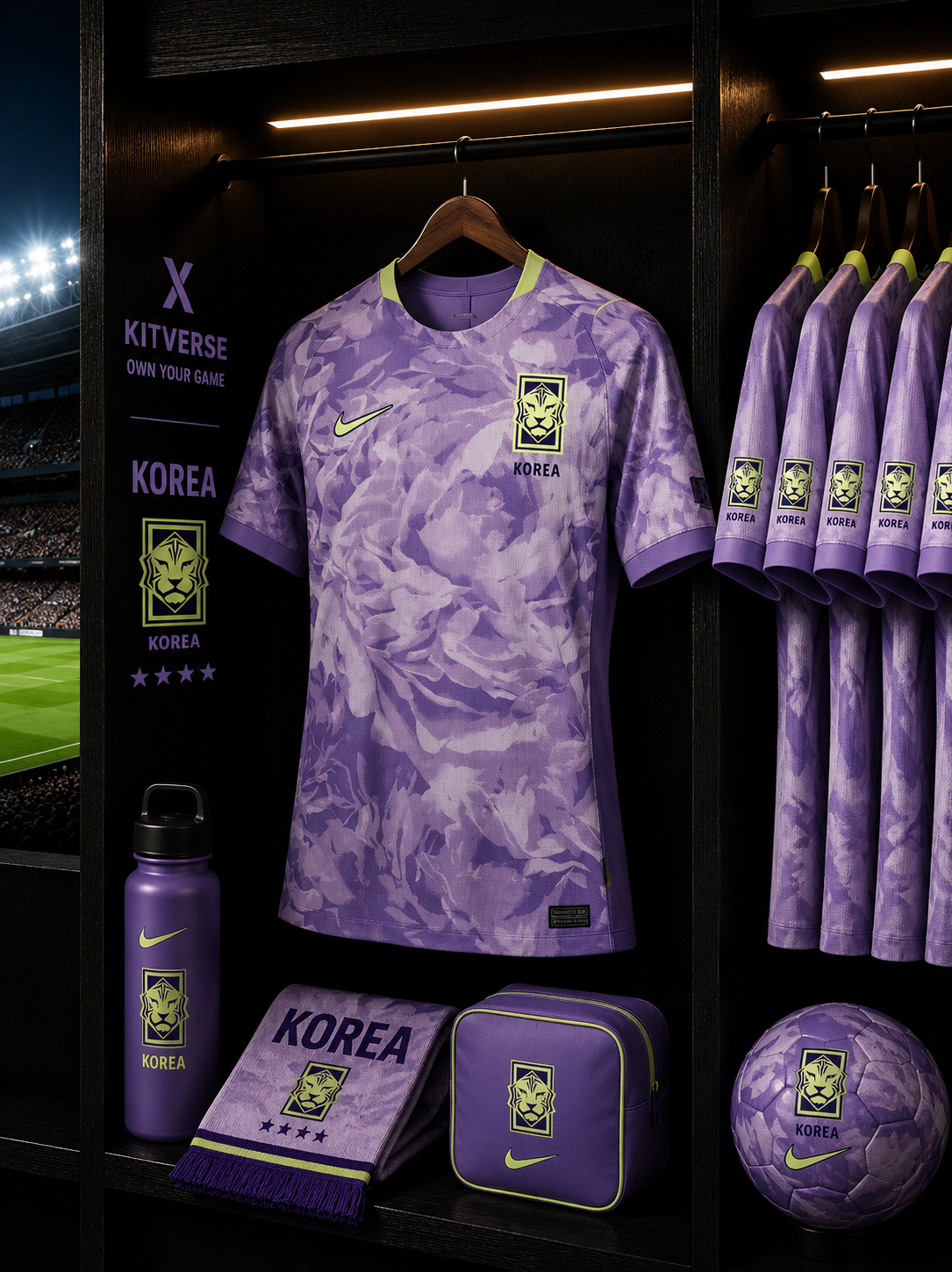South Korea 2026 Purple Special Edition Jersey – Tiger Spirit
