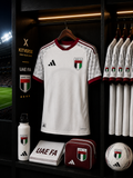 UAE 2026 Desert Falcon Away Jersey – White Edition