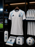 Argentina 2026 Away Football Jersey – Ice White