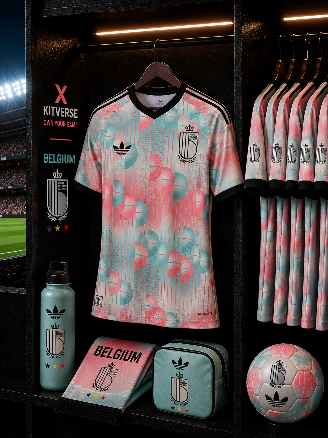 Belgium 2026 Pastel Fusion Edition Jersey