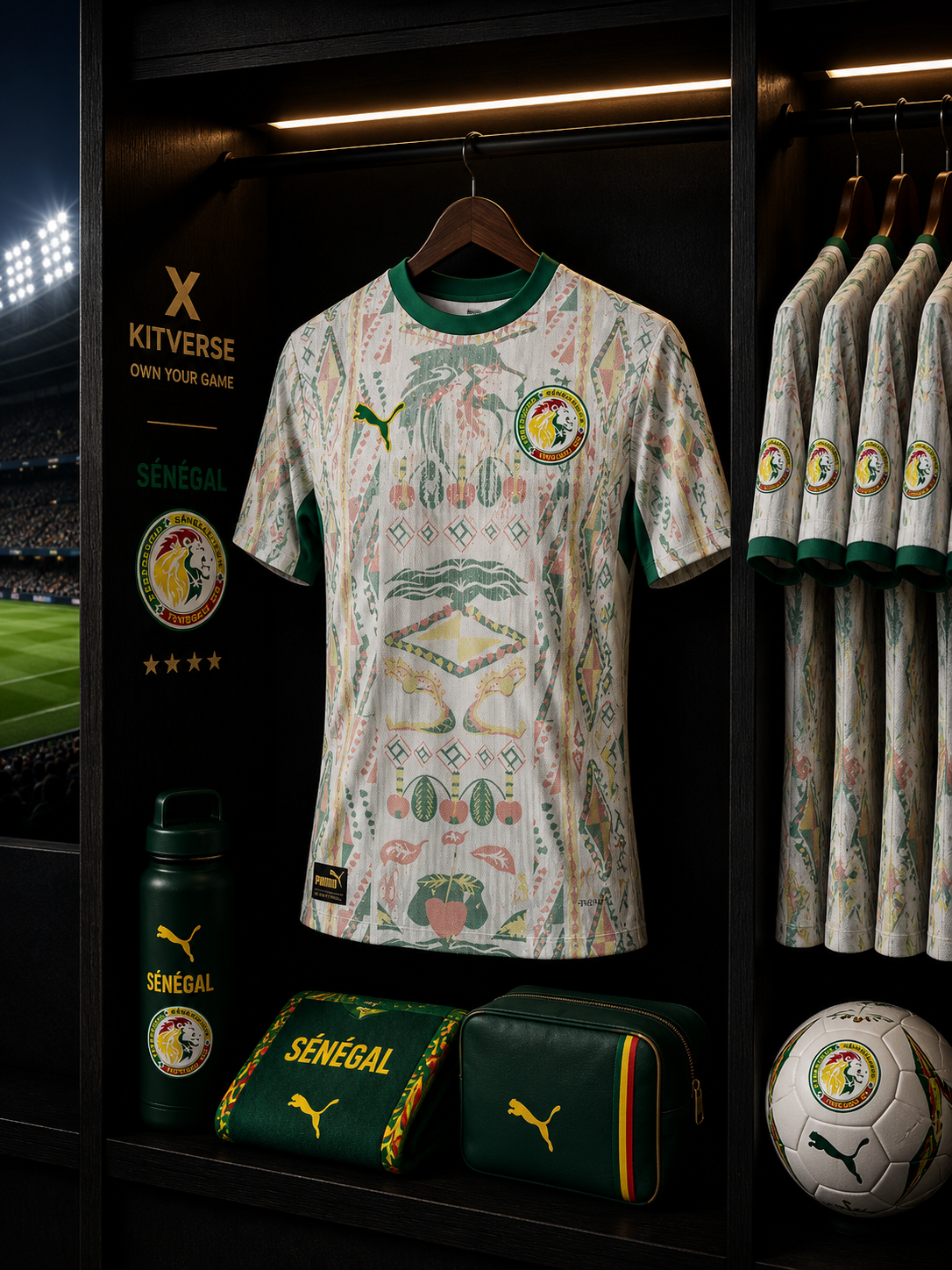 Senegal 2026 Special Edition Football Jersey Lions of Teranga