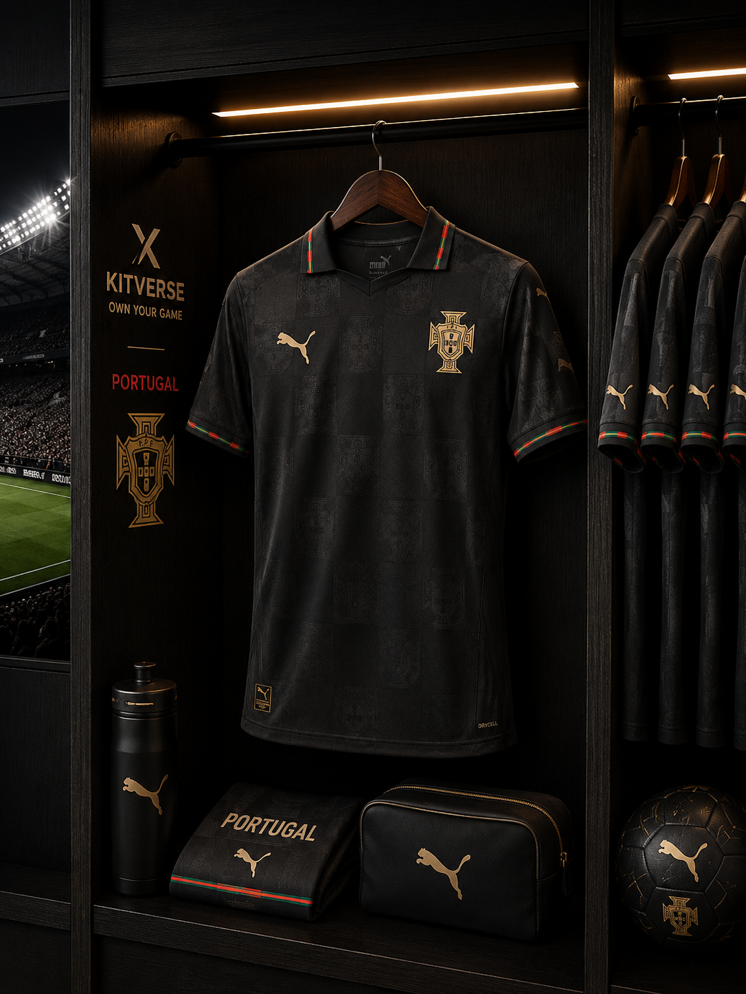 Portugal 2026 Black Special Edition Football Jersey