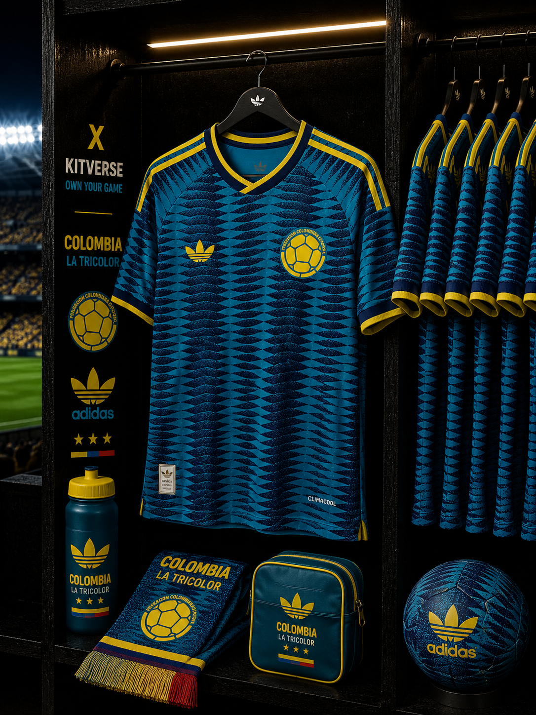 Colombia 2026 La Tricolor Midnight Blue Edition Jersey