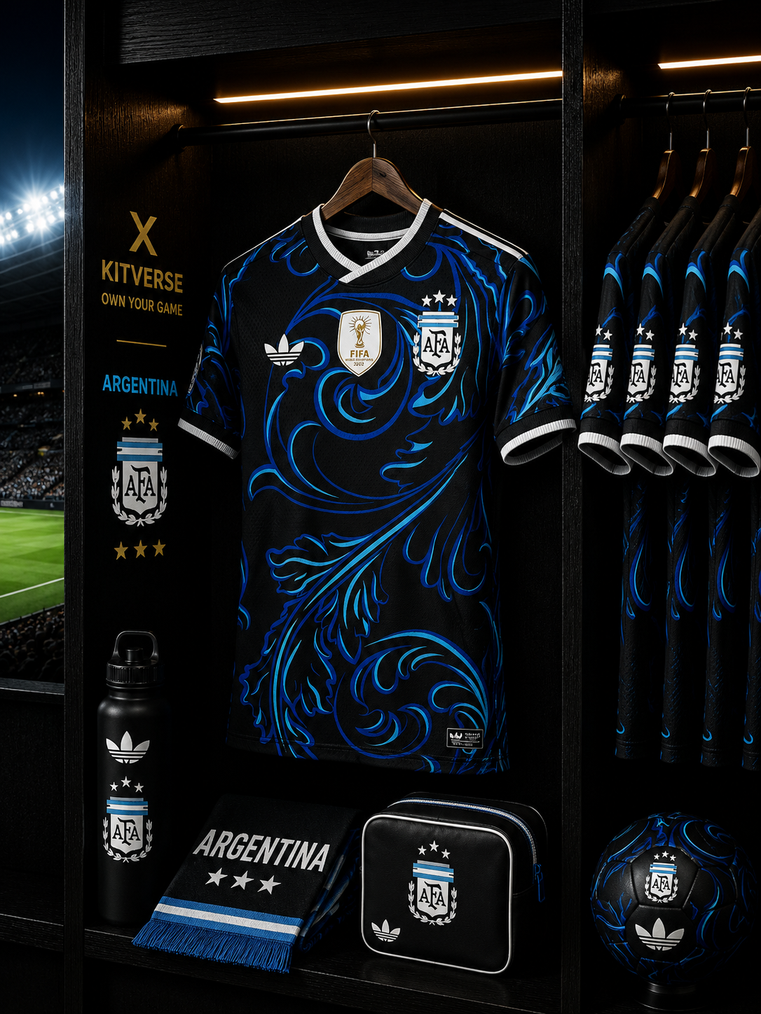 Argentina 2026 Midnight Azul Special Edition Jersey