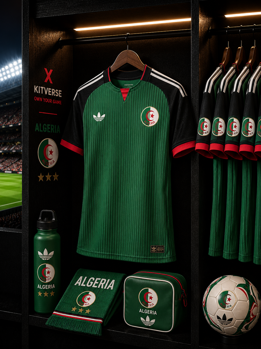 Algeria 2026 Desert Falcons Green Edition Jersey
