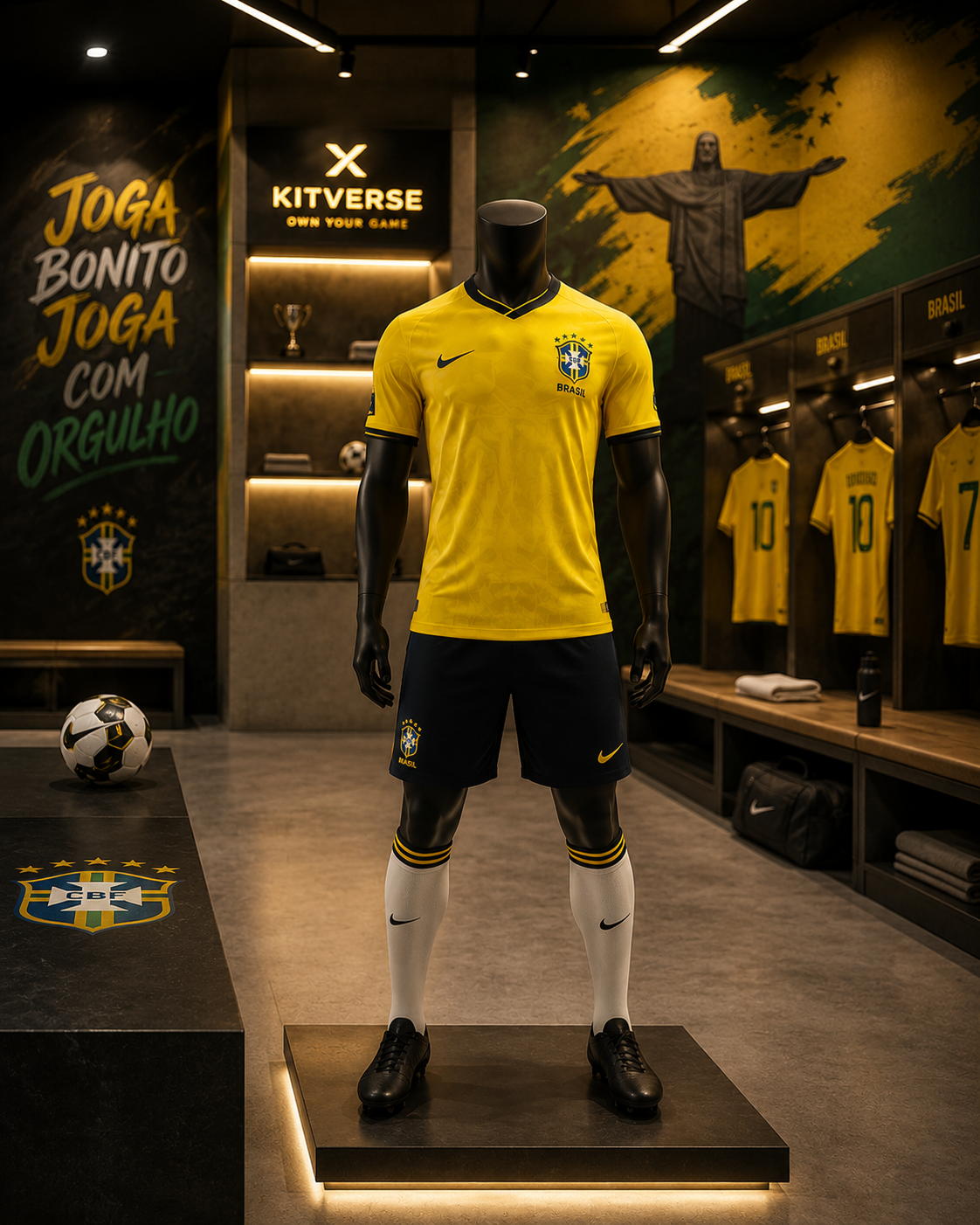 Brazil 2026 World Cup Home Jersey – Yellow Edition