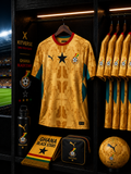 Ghana 2026 Black Stars Heritage Gold Edition Jersey