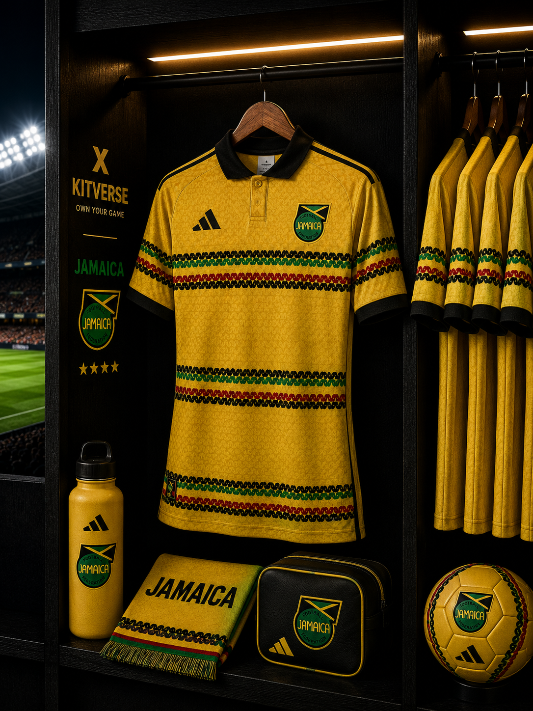 Jamaica 2026 Reggae Heritage Special Edition Jersey
