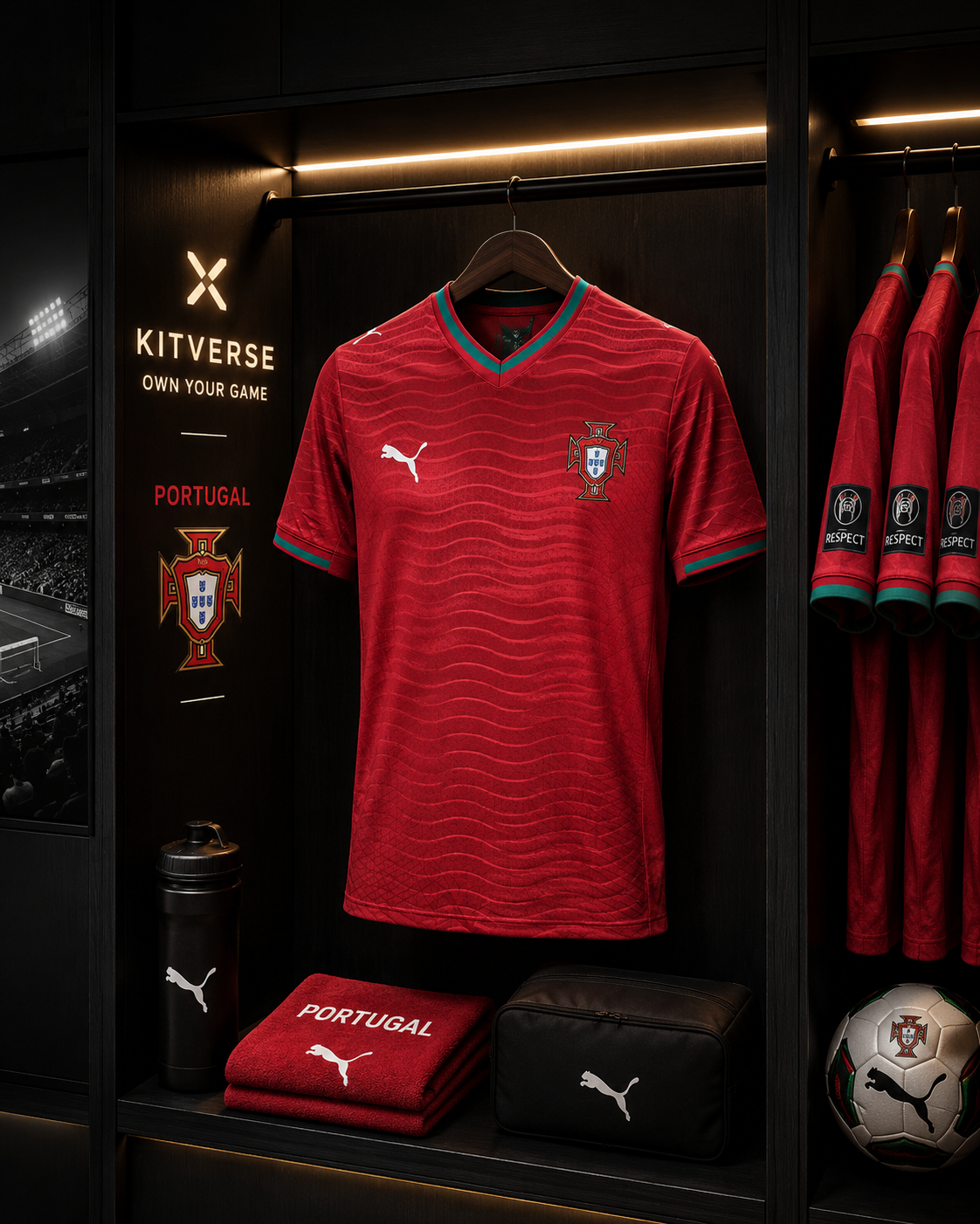 Portugal 2026 Home Football Jersey